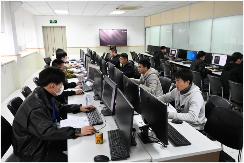 數字賦能，智建未來——市住房城鄉建設管理委觀摩建筑信息模型技術員項目決賽現場